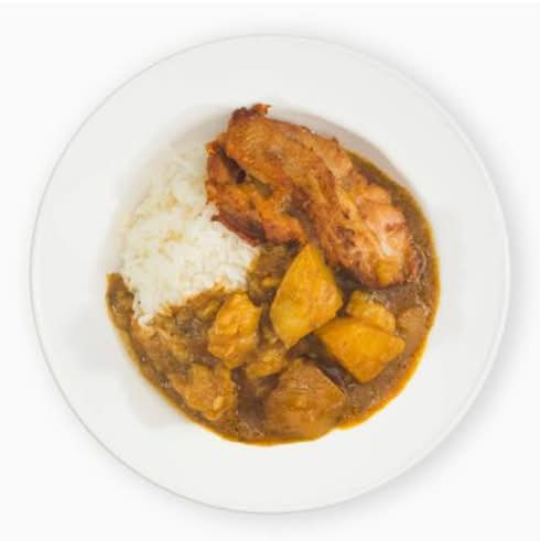 Curry Chicken Steak Rice / 咖喱雞扒飯